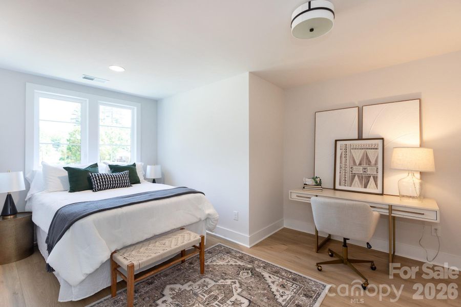 Furnished interior view inside a new home in , Charlotte (Image 15).