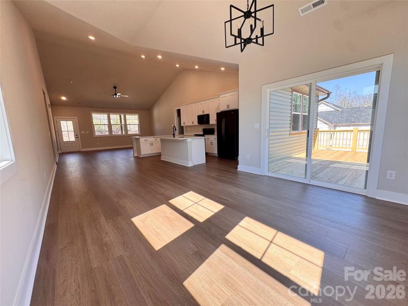 Spacious, unfurnished interior of a new home in , Morganton (Image 25).