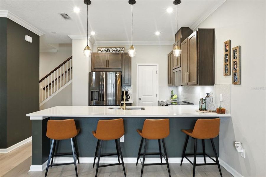 Furnished interior view inside a new home in Waterbrooke, Clermont (Image 8). Furnished interior view inside a new home in Waterbrooke, Clermont (Image 8).