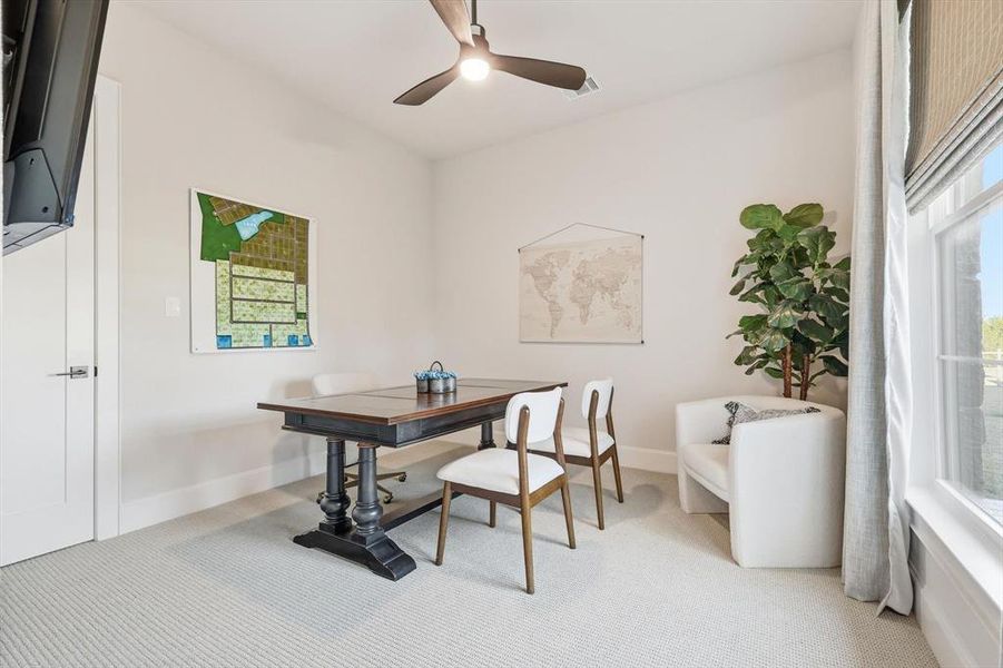 Downstairs bedroom Downstairs bedroom