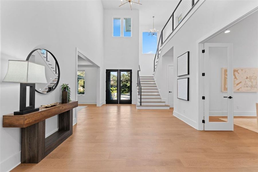 Furnished interior view inside a new home in , Tampa (Image 41).
