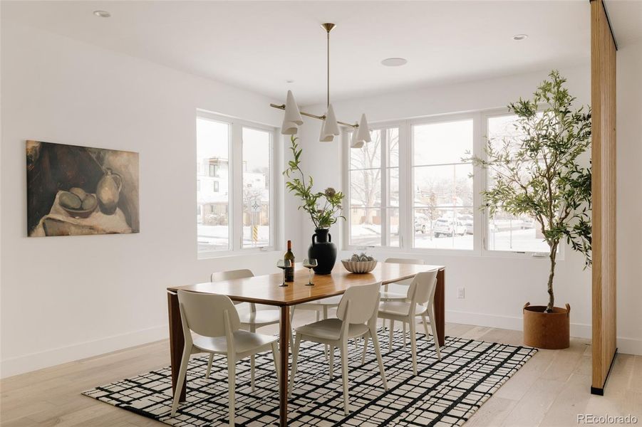 Furnished interior view inside a new home in , Denver (Image 7).