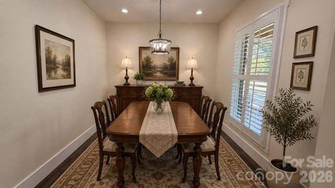 Dining Room - Virtually Staged