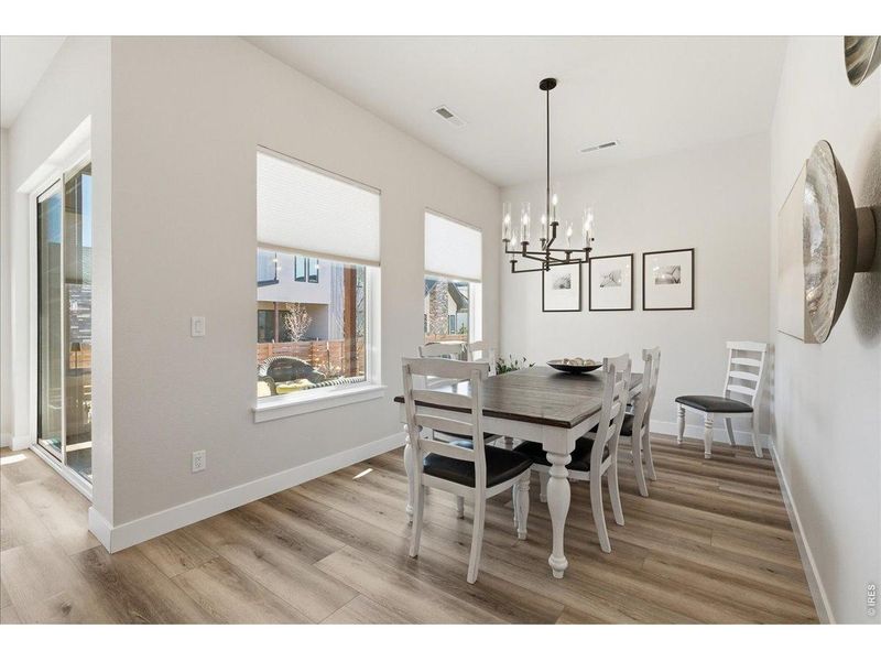 Furnished interior view inside a new home in , Windsor (Image 7).