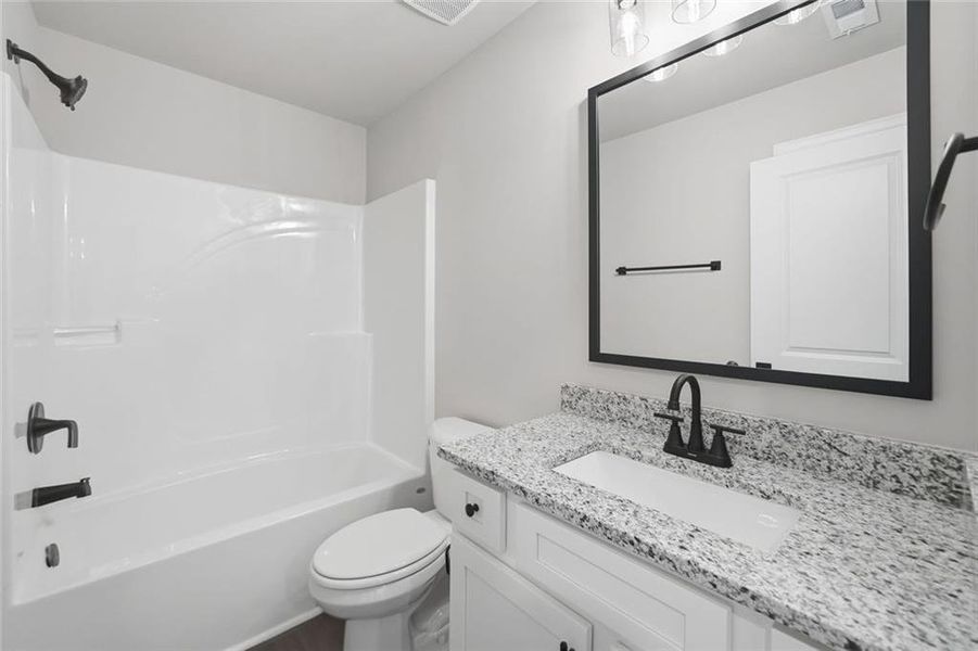 Furnished interior view inside a new home in , Dawsonville (Image 10).