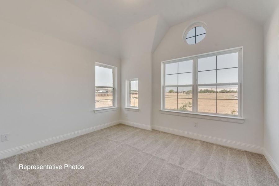 Representative unfurnished interior of a home built from the Grand Tour by Grand Homes in Providence Cove, McKinney (Image 22).