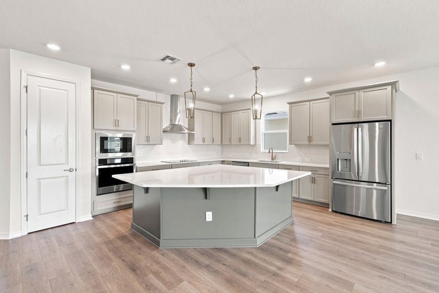 Furnished interior view inside a new home in Lakeside at Satilla, St. Cloud (Image 6).