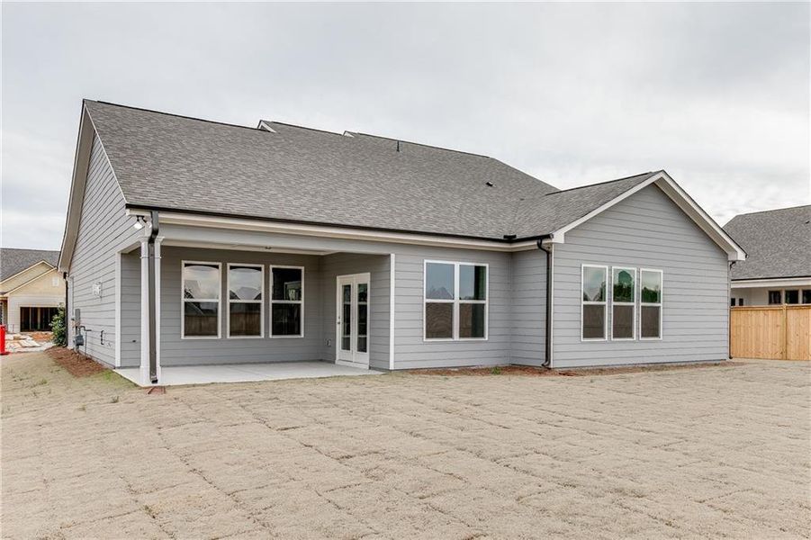 Front exterior of a new home in , Jefferson, GA, highlighting curb appeal (Image 23).