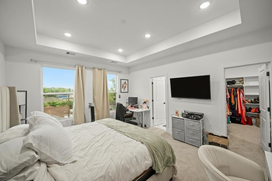 Furnished interior view inside a new home in , Houston (Image 12).