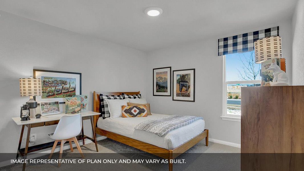 Furnished interior view inside a new home in Watermill, Uhland (Image 4).