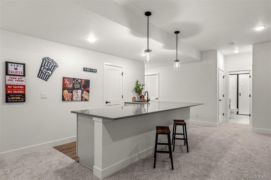 Furnished interior view inside a new home in Wolf Ranch - Enclave Collection, Colorado Springs (Image 12).