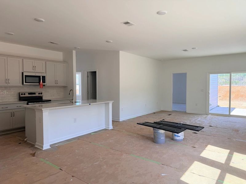 In-progress construction of a new home in Middleton Farms, Middlesex, NC (Image 15).