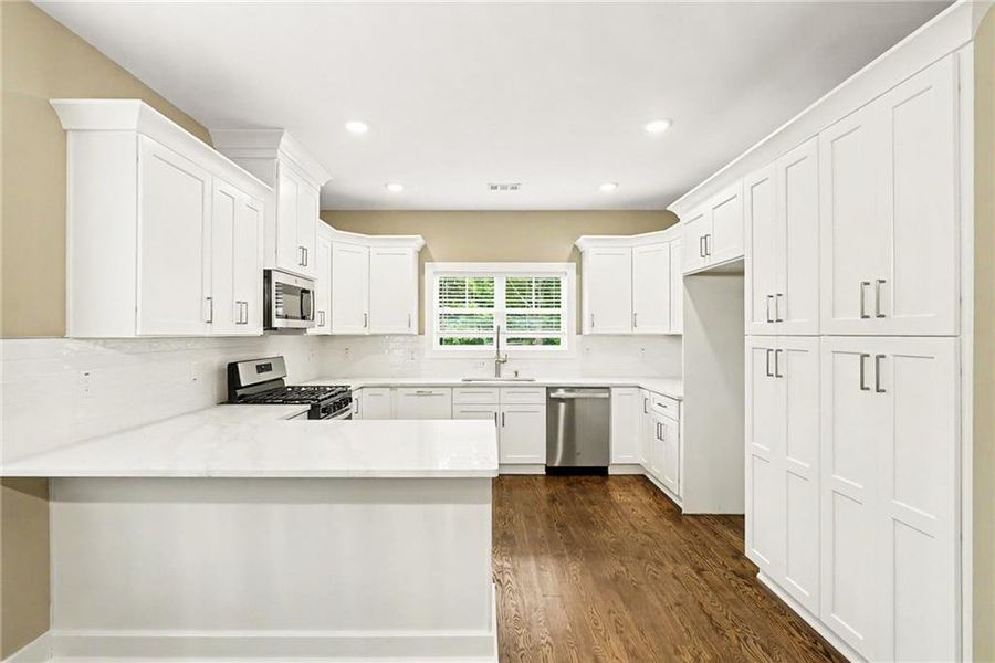 Furnished interior view inside a new home in , Woodstock (Image 6). Furnished interior view inside a new home in , Woodstock (Image 6).