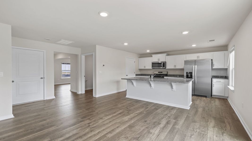 Spacious, unfurnished interior of a new home in Lightwood Cottages, Moore (Image 15). Spacious, unfurnished interior of a new home in Lightwood Cottages, Moore (Image 15).