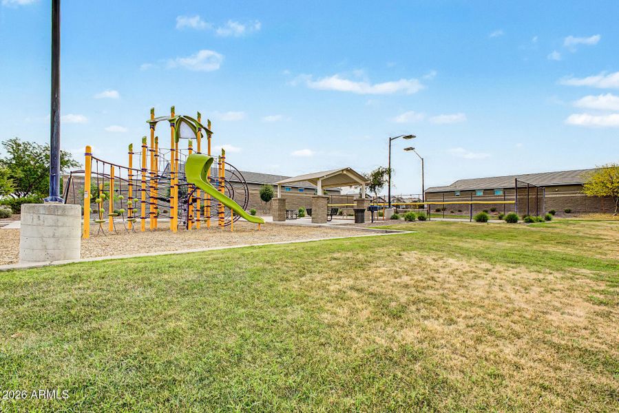 One of Two Play Areas