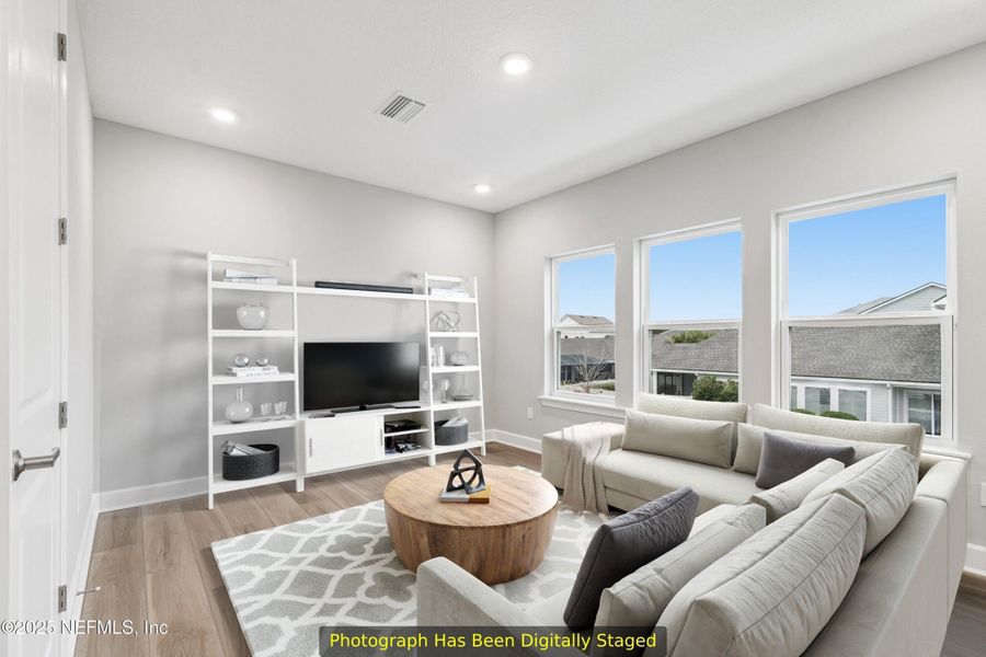 Furnished interior view inside a new home in Seabrook Village 50’ Rear Entry, Nocatee (Image 12).