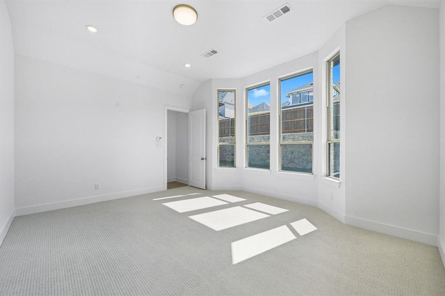 Spacious, unfurnished interior of a new home in Wildflower Ranch: Artisan Series - 60ft. lots, Dish (Image 16). Spacious, unfurnished interior of a new home in Wildflower Ranch: Artisan Series - 60ft. lots, Dish (Image 16).