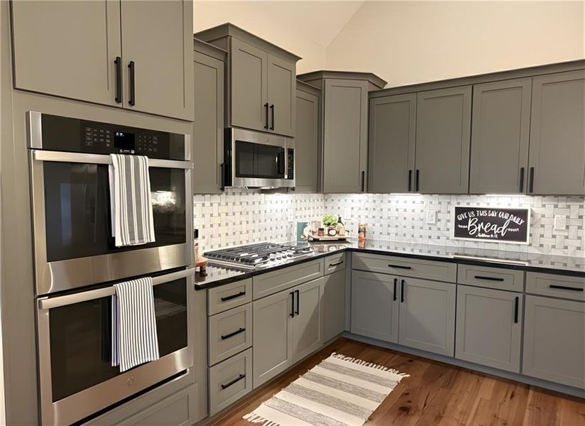 Furnished interior view inside a new home in , Hiawassee (Image 6).