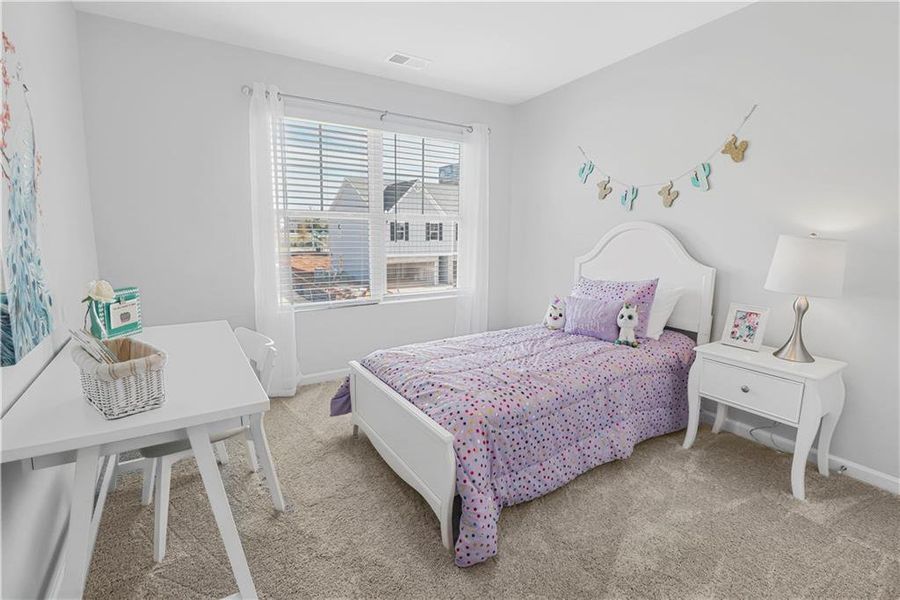 Furnished interior view inside a new home in , Fairburn (Image 27).