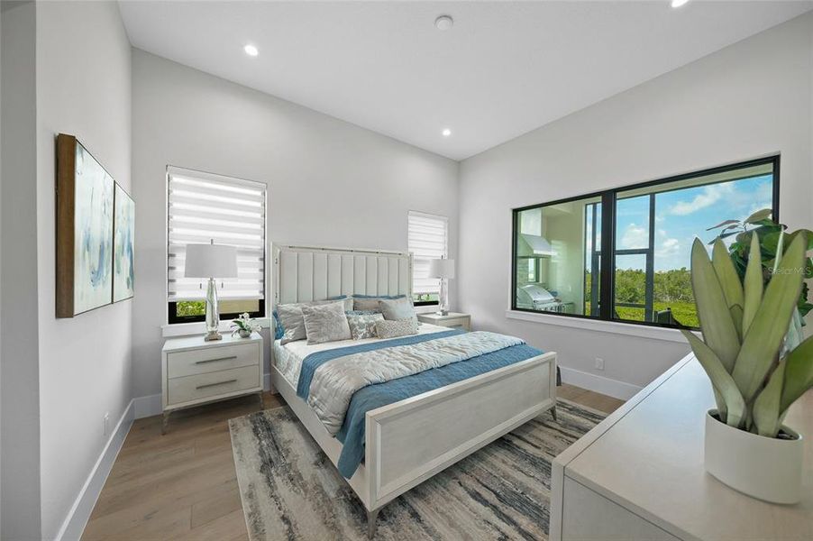 Furnished interior view inside a new home in , Nokomis (Image 12).