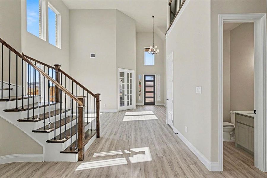 Spacious, unfurnished interior of a new home in Malabar Hill, Prosper (Image 20). Spacious, unfurnished interior of a new home in Malabar Hill, Prosper (Image 20).