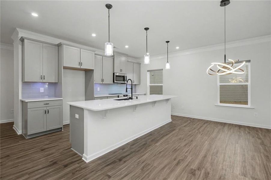 Furnished interior view inside a new home in , Cartersville (Image 5).