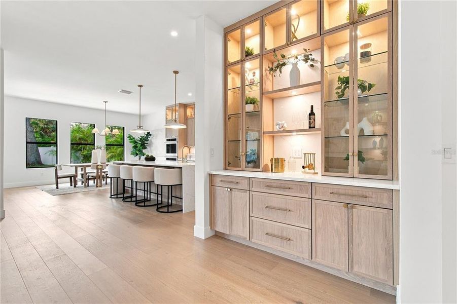 Furnished interior view inside a new home in , Tampa (Image 63).