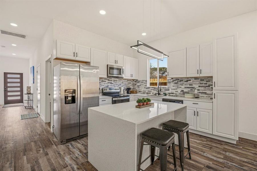 Furnished interior view inside a new home in , Granbury (Image 8).