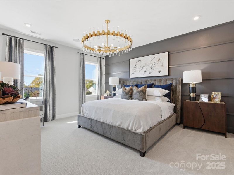 Primary Suite, a Haven of Relaxation. *Model Photos | Actual Finishes, Structural Selections, and Orientation May Vary.