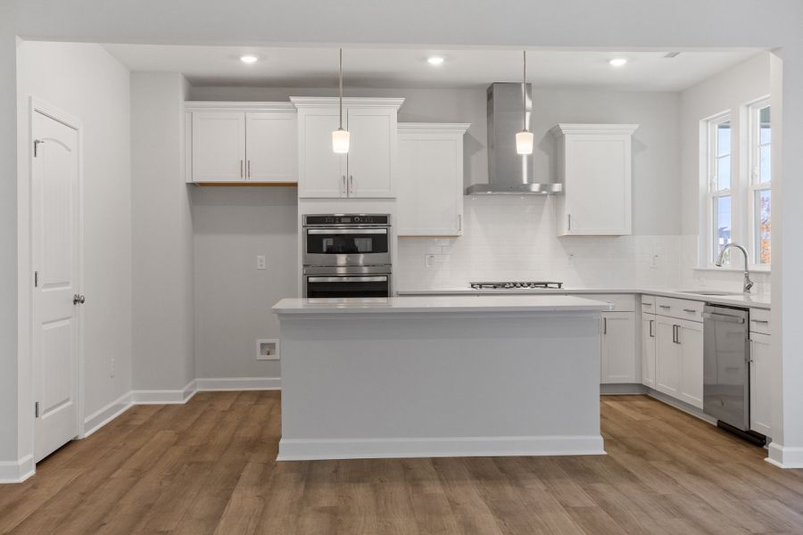 Furnished interior view inside a new home in Sweetbrier, Durham (Image 7).