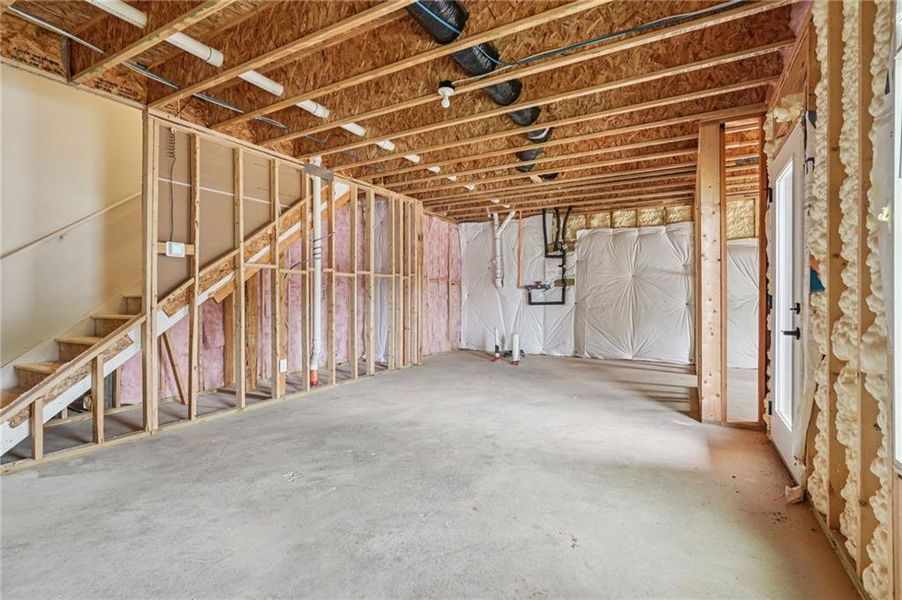 In-progress construction of a new home in Hemingway - Reserve Series, Cumming, GA (Image 54).