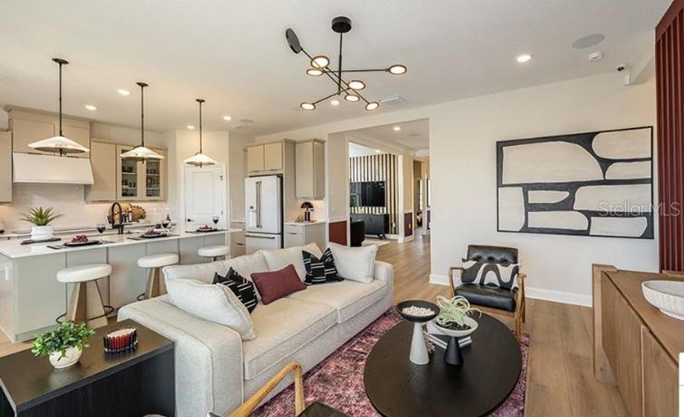 Furnished interior view inside a new home in Skye Ranch Community Group Page, Sarasota (Image 12).