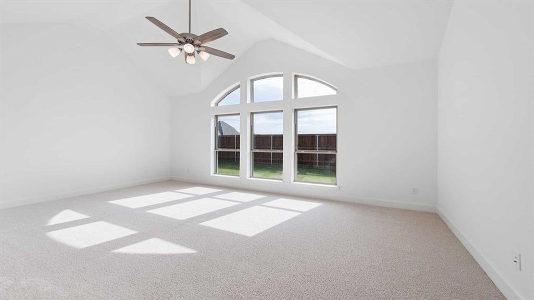 Spacious, unfurnished interior of a new home in Myrtle Creek 71', Waxahachie (Image 12).