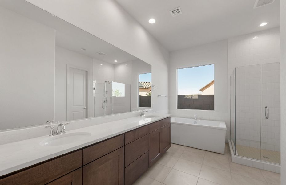 Furnished interior view inside a new home in Artisan at Asante, Surprise (Image 14).