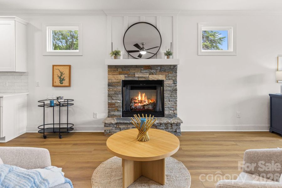 Furnished interior view inside a new home in , Denver (Image 10).