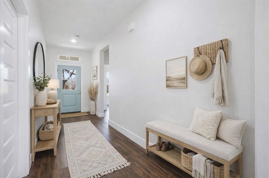 Furnished interior view inside a new home in , Sherman (Image 14).