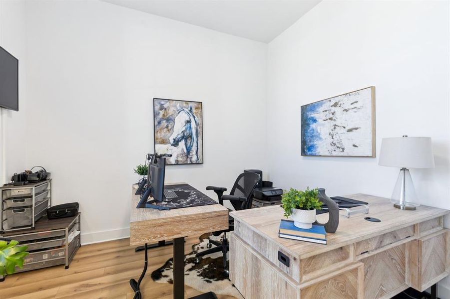 Furnished interior view inside a new home in , Forney (Image 13). Furnished interior view inside a new home in , Forney (Image 13).