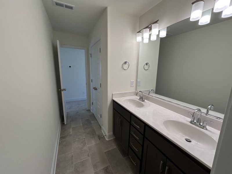 Furnished interior view inside a new home in Miller's Reserve, Winston-Salem (Image 14).