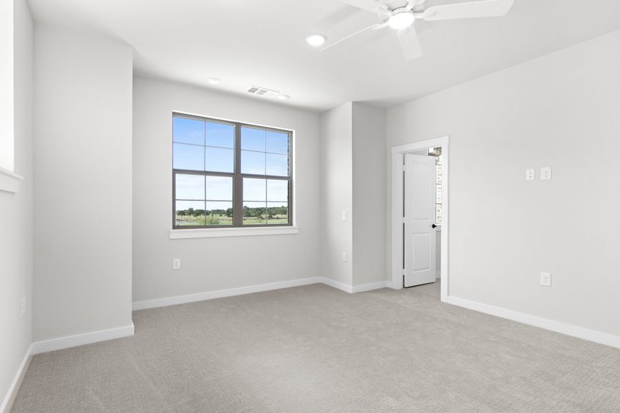 Spacious, unfurnished interior of a new home in The Tribute, The Colony (Image 34). Spacious, unfurnished interior of a new home in The Tribute, The Colony (Image 34).