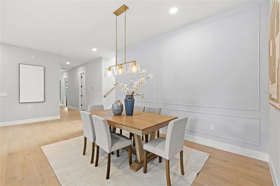Furnished interior view inside a new home in , Orlando (Image 50).