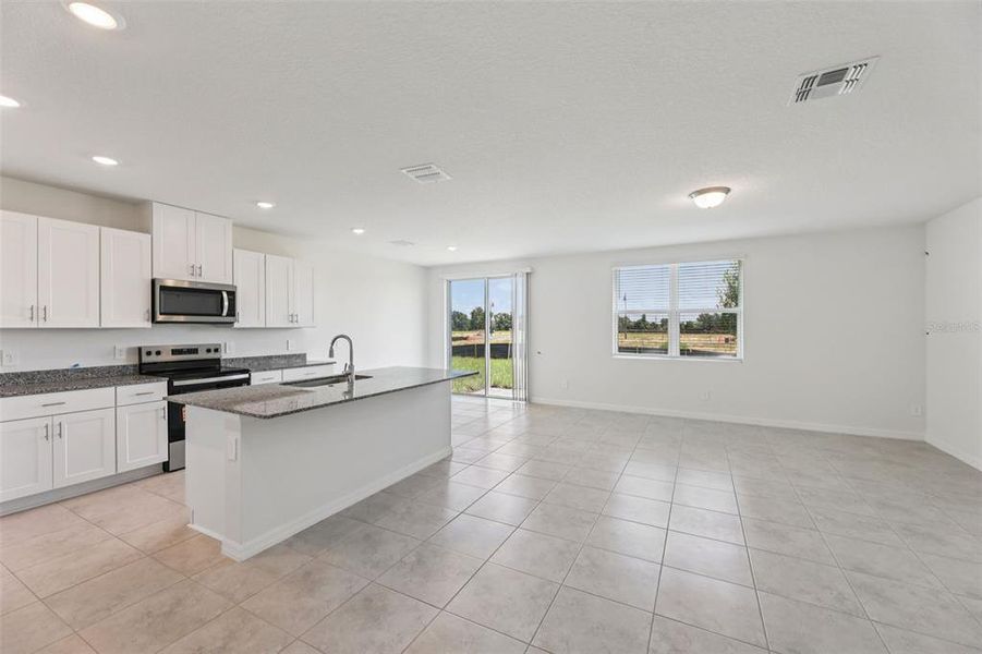 Furnished interior view inside a new home in Crosswinds - Signature Series, Haines City (Image 8).