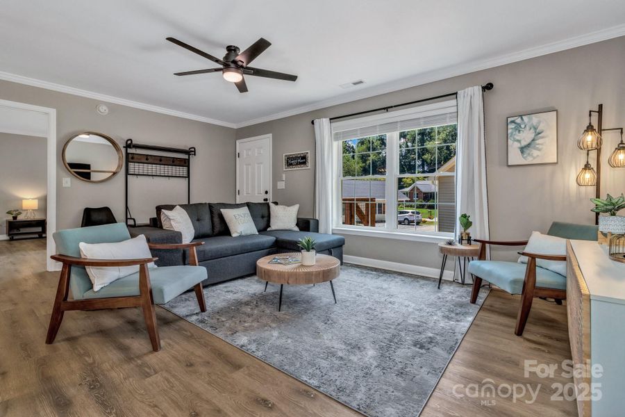 Furnished interior view inside a new home in , Waynesville (Image 12).