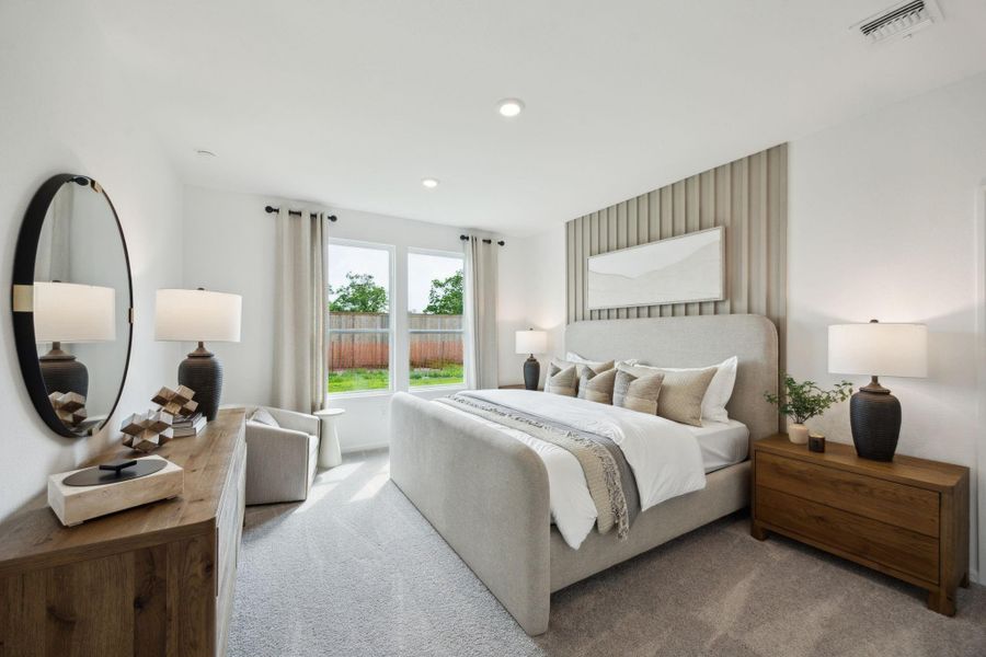 Furnished interior view inside a new home in Windcress, Cove (Image 6).