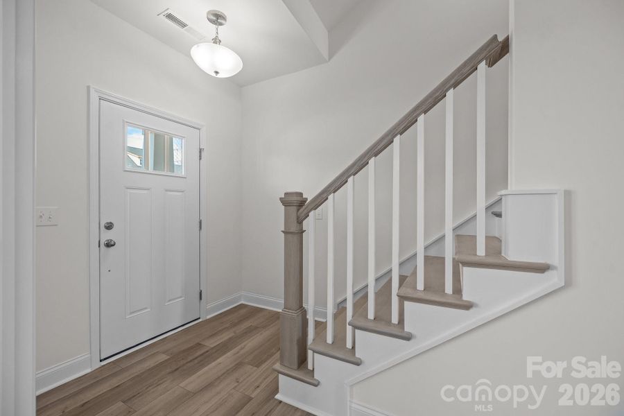 Foyer & StairsPhotos are representative and may not reflect the exact home, finishes, or features.