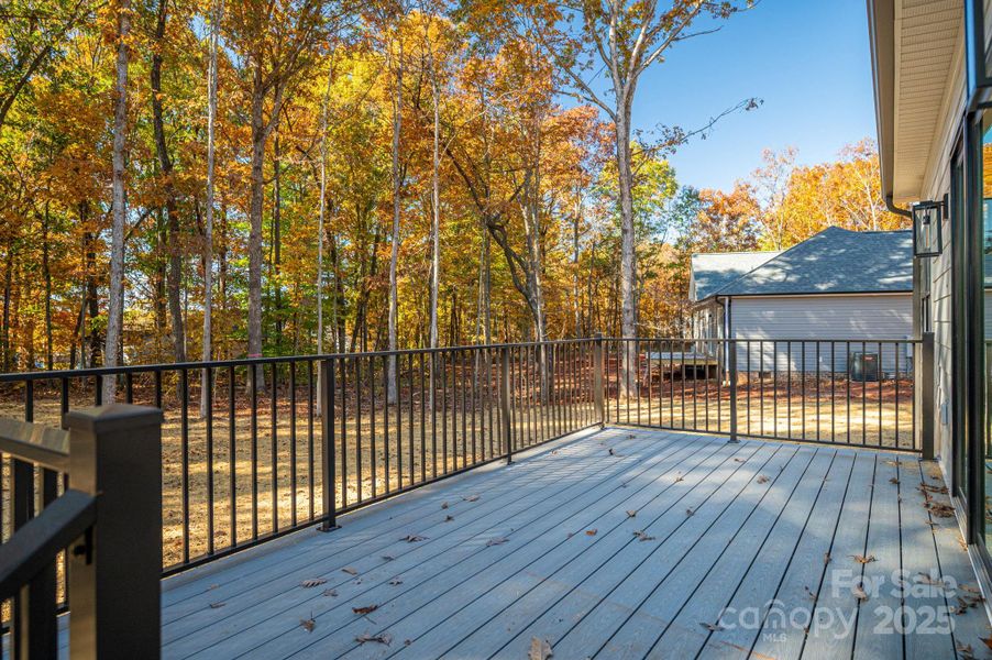 Exterior details and patio area of a home in , Newton (Image 25).