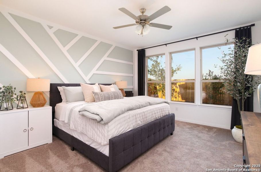 Furnished interior view inside a new home in Morgan Meadows, San Antonio (Image 4).