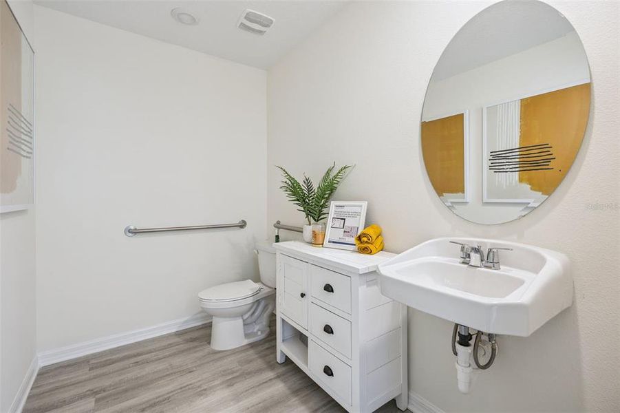 Furnished interior view inside a new home in Magnolia Pointe, Umatilla (Image 24).