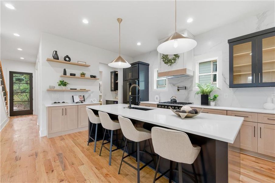 Furnished interior view inside a new home in , Atlanta (Image 3). Furnished interior view inside a new home in , Atlanta (Image 3).