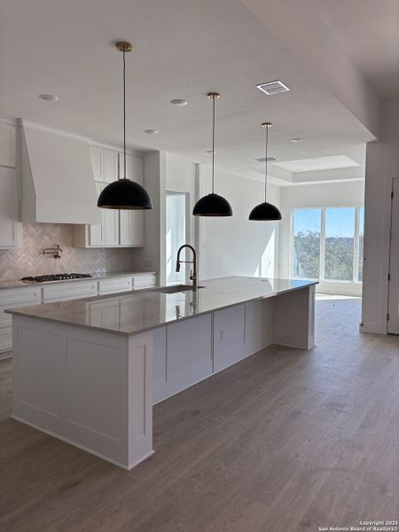 Furnished interior view inside a new home in , New Braunfels (Image 6).