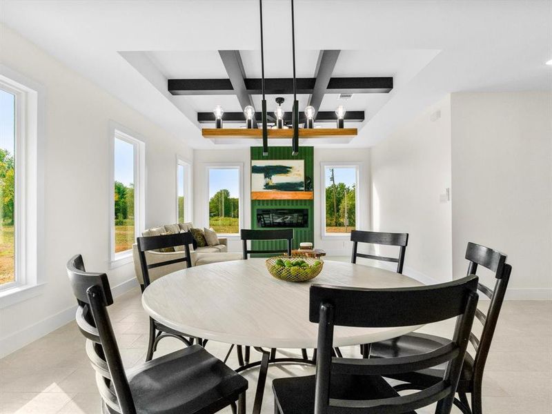 Furnished interior view inside a new home in , Boyd (Image 15). Furnished interior view inside a new home in , Boyd (Image 15).